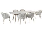 Taste by 4 Seasons Eva tuinset latte met Manolo tafel latte, Nieuw