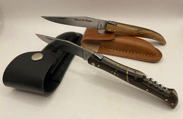 Laguiole - Le Rustique - Couteau de table (2) - Couteaux