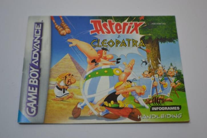 Asterix & Cleopatra (GBA HOL MANUAL), Games en Spelcomputers, Spelcomputers | Nintendo Consoles | Accessoires
