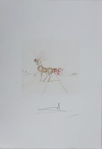 Salvador Dali (1904-1989) - Cheval surréaliste