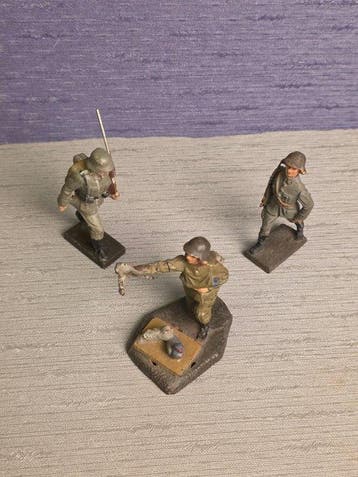 Lineol - Militaire miniatuur beeldjes - German Soldiers -