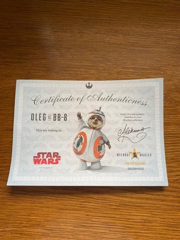 Meerkat Movies - Pluche speelgoed Oleg as BB-8 - 2010-2020