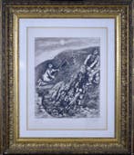 Marc Chagall (1887-1985) - Les Poissons et le Berger qui, Antiquités & Art