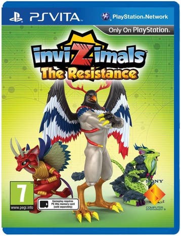 Invizimals the Resistance (Losse Cartridge) (PS Vita Games), Ophalen of Verzenden, Zo goed als nieuw