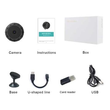 WD11 Mini Security Camera - HD Camcorder Motion Detection, Verzenden, Nieuw
