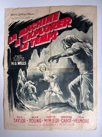 Film - La machine à explorer le temps (Time machine) 1960 -