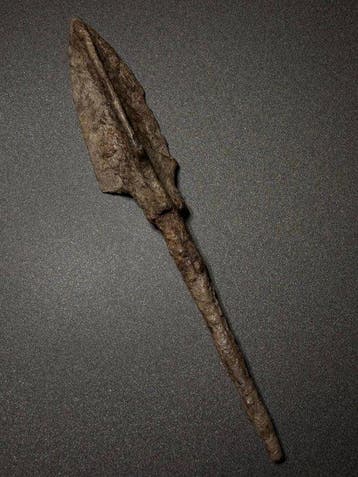 Médiéval, époque des Croisés Fer Pointe de flèche intacte