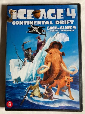 ICE AGE 4 CONTINENTAL DRIFT (IN SEAL) (DVD), Gebruikt
