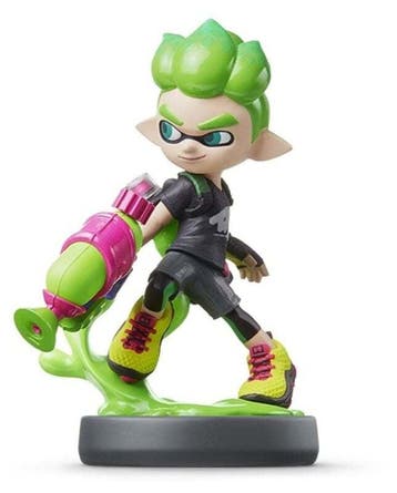 Amiibo Inkling Boy Neon Green - Splatoon Series, Games en Spelcomputers, Ophalen of Verzenden, Zo goed als nieuw