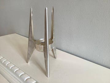WMF - Kandelaar - Metaal - raketenkaarsenhouder
