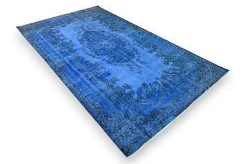 Blauwe vintage - Vloerkleed - 295 cm - 170 cm -, Nieuw