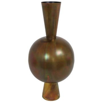 Vaas - IJzer, Metaal - Design - 85 cm