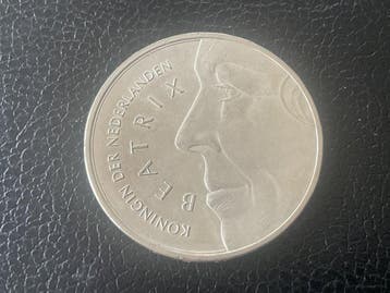 Nederland. 50 Gulden 1991 huwelijk Beatrix en Claus 50