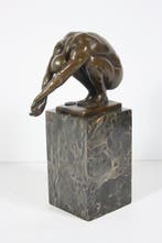 Milo (1910-1978) - Sculpture, The Dive - 23 cm - Bronze