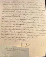 Lettre - Napoleon Ier — Lettre signée au Général Clarke, Duc, Verzamelen, Nieuw