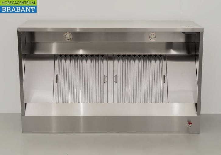 RVS Afzuigkap Dampkap Premium-line motor 1500 kuub doos, Electroménager, Hottes, Enlèvement ou Envoi