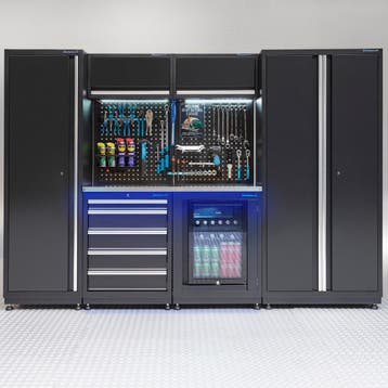 Datona Werkplaatsinrichting PREMIUM RVS werkblad met, Ophalen of Verzenden