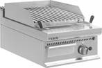 Lavasteengrill | Gas | E7/BS1BB | 8kW | 400x700x270(h)mm, Verzenden, Nieuw in verpakking