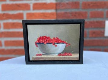 Hans Habraken (1946) - Bessen in een schaal op tafel