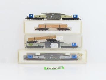 Märklin Z - 8619/8620 - Modeltrein goederenwagon (5) - 2, Nieuw