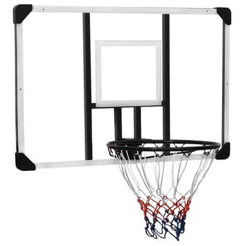 vidaXL Basketbalbord 106x69x3 cm polycarbonaat transparant, Verzenden, Nieuw