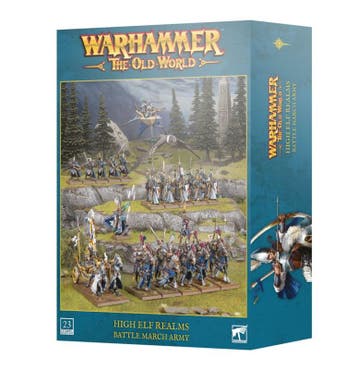 High  Elf Realms Battle March Army (warhammer nieuw), Ophalen of Verzenden