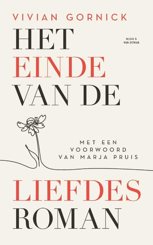 Het einde van de liefdesroman 9789038808000 Vivian Gornick, Boeken, Literatuur, Zo goed als nieuw, Verzenden