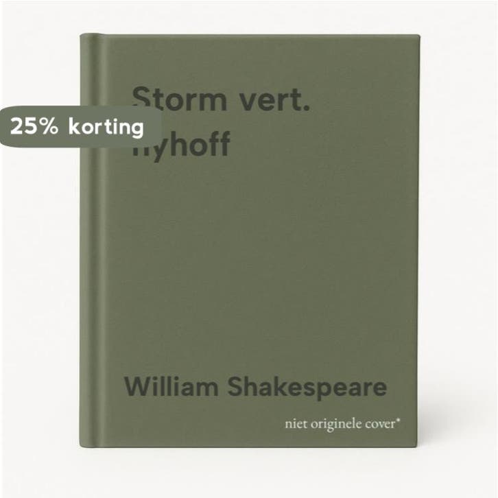 Storm vert. nyhoff 9789021440385 William Shakespeare, Livres, Littérature, Envoi