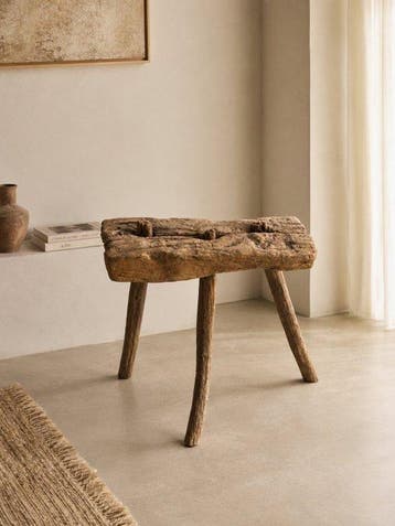 rural 19th century milking stool - Kruk - Eik - Stevig, Antiek en Kunst