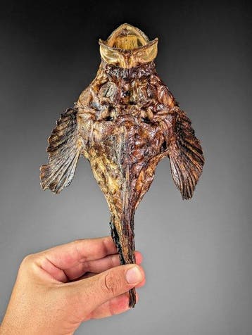 poisson-pierre Support de corps entier pour taxidermie -