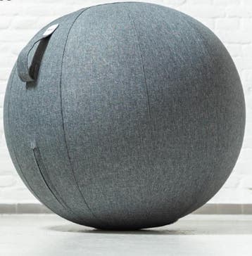 2dekans | Bckz Zitbal Kantoor en Thuis 75 CM - Luxe Yoga Bal, Sports & Fitness, Yoga & Pilates, Ophalen of Verzenden