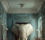 Off Axis - The Elephant in the Room - Œuvre unique 1/1 - XL