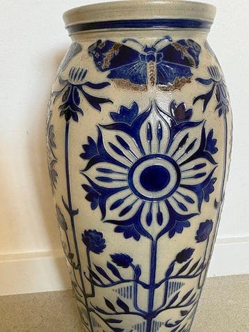 Simon Peter Gerz - Vase - 1154 - Émaillage au sel sur grès