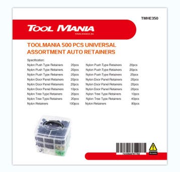 TM 350 Delige Assortiment Bekleding Clips  MIX, Verzenden, Nieuw