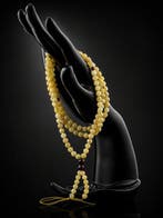 Barnsteen - Natural Baltic Amber Yapa Mala – Butterscotch