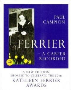 Ferrier: A career recorded 9780903413718 Paul Campion, Verzenden, Paul Campion