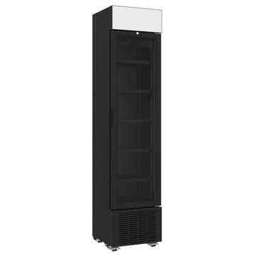Drankenkoeling | 232L | Zwart | +4°C/+10°C | Statisch +, Verzenden