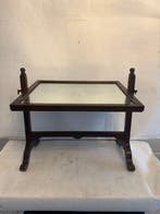 Spiegel - Eik - Hardhout gestoken klap spiegel