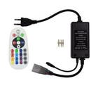 IR 24Knops Afstandsbediening voor RGB LED strip 220V, Ophalen of Verzenden