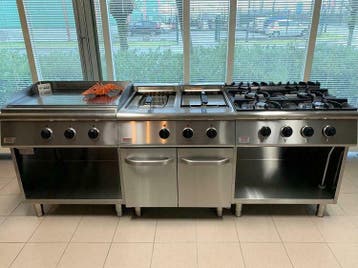 NIEUW! Horeca bakwand | Elektrisch &amp; Gas | STEL ZELF SAMEN, Zakelijke goederen, Horeca | Keukenapparatuur, Ophalen of Verzenden