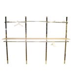 *TIP*  design kledingrek tegen muur klikssysteem laser 2 me, Huis en Inrichting, Ophalen of Verzenden, Nieuw