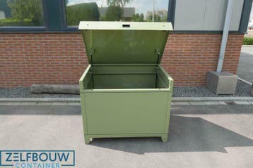 Afgesloten opslagbox ideaal voor uw bedrijf (300/500 liter), Doe-het-zelf en Bouw, Ophalen, Nieuw