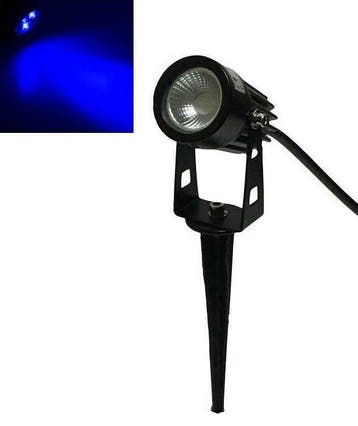 LED buiten spot blauw - 3W - 12V, Verzenden, Nieuw