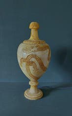 Tafellamp - Onyx - Vintage Onyx Vaaslamp
