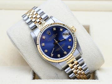 Rolex Datejust Ref. 68273 Year 1994 (Box & Papers), Rolex, Polshorloge, Ophalen of Verzenden, Zo goed als nieuw