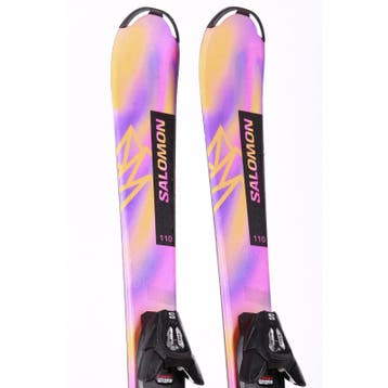 110 kinder skis SALOMON L LUX JR S 2026, grip walk + Salomo, Verzenden, Gebruikt, Salomon