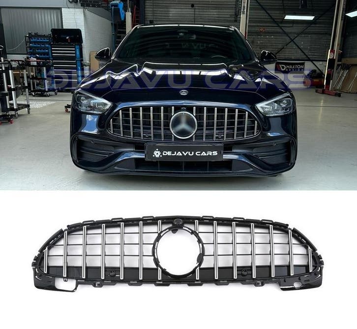 AMG Look Front Grill voor Mercedes Benz C Klasse W206 / S206, Auto diversen, Tuning en Styling, Ophalen of Verzenden