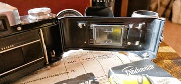 Exakta Varex IIa + Trioplan 50mm + Tessar 50mm + Orestegor, Audio, Tv en Foto, Nieuw