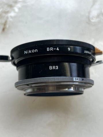 Nikon BR-2, BR-3 & BR-4 Macro Reverse Adapter Ring Set