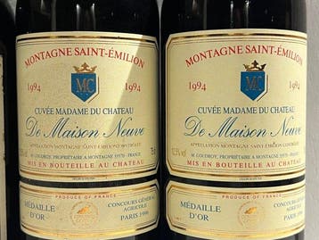 1994 x 2 Chateau de Maison Neuve 1981 Chateau Croix de